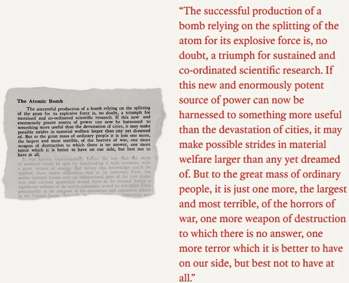 Edición The Economist 11 de agosto 1945