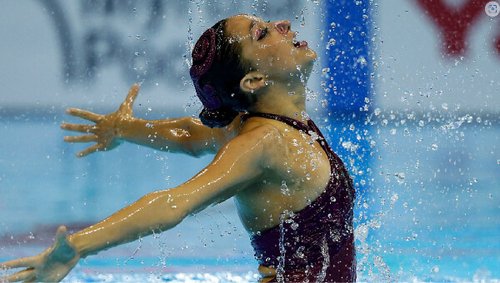 Nadadora, piscina, Anita Álvarez, excelencia, milla extra, perfección